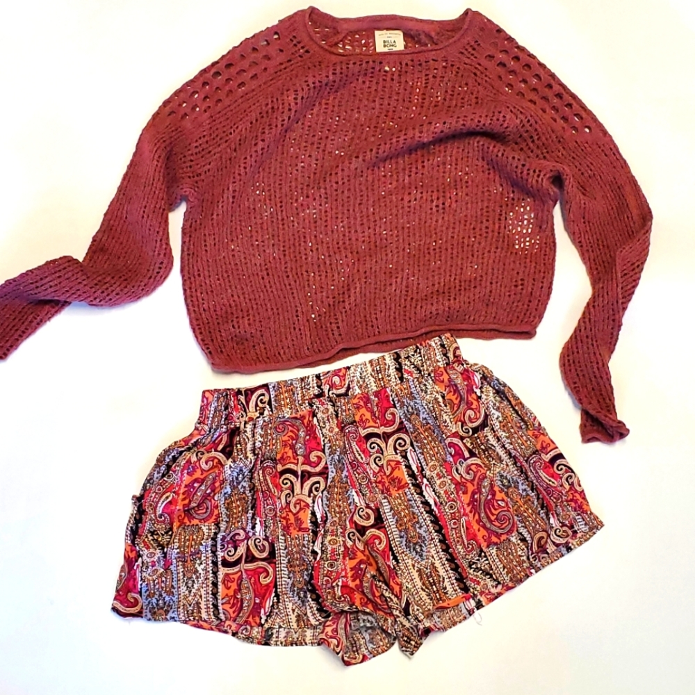 Raya Sun, Skort, Sz Large, Muli-color